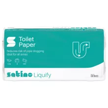 Wepa Liquify toalettpapír 2 rétegű, fehér, 250lap, 8 tekercs/csomag
