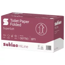 Satino Wepa Prestige hajtogatott toalettpapír cellulóz 2 réteg, 9,8x21cm, 30x300 lap