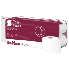 Satino Wepa Prestige toalettpapír 3 rétegű, fehér, 250 lap, 8 tek/csg 8 csomag/zsák