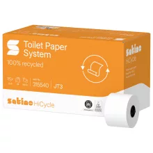 Satino Wepa HiCycle 2 rétegű, újrahasznosított, toalettpapír 13,5 cm, 100m, 24 tekercs/karton