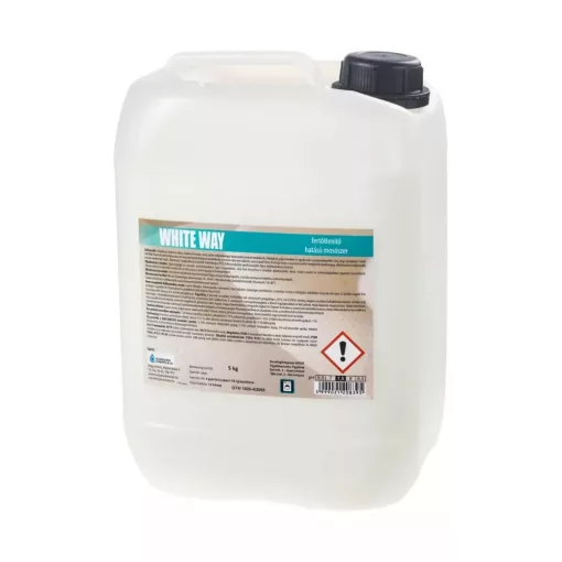 White Way fertőtlenítő hatású folyékony mosószer 5 kg