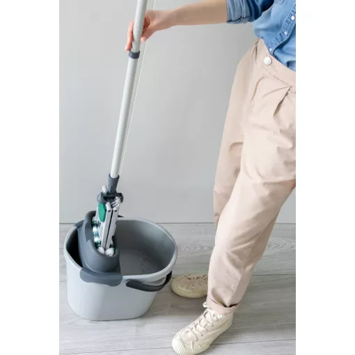 York Eco Ego felmosó szett ovális vödörrel, moppal, nyéllel, préssel