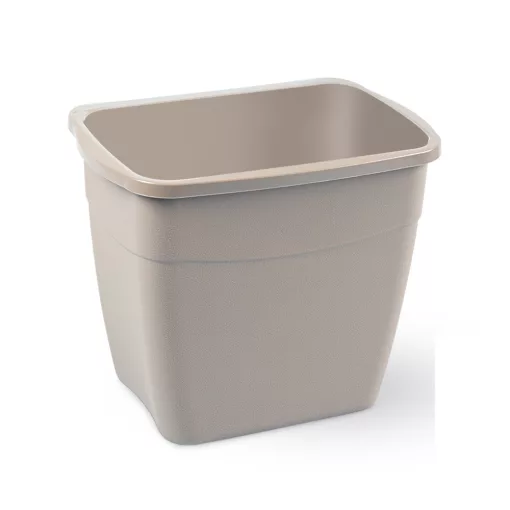Planet Koala szemetes, fedővel 6L (Hanging Bucket) mink (tejeskávé) színű