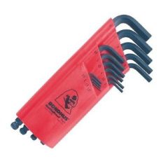 BONDHUS Imbuszkulcs klt. hosszú gömbv. 15 részes