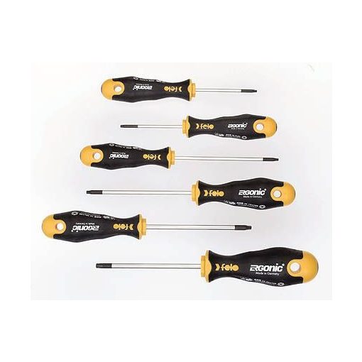 FELO ERGONIC CSAVARHÚZÓ KÉSZLET TORX 10-40 (6 részes)