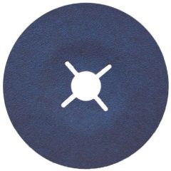 Fibertárcsa saválló anyagokhoz, 115 mm, P100