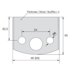 Pilana Nyers fogásvastagsághatároló - 0