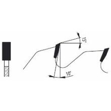 PILANA Nútmaró 180x5,0x3,5x30 mm Z=16