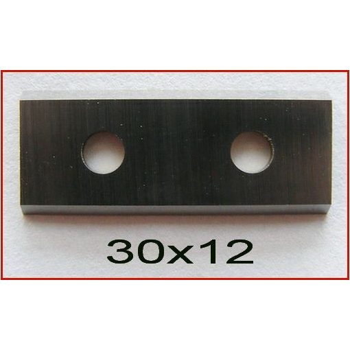 Cserelapka 30 x 12 mm 2 élű