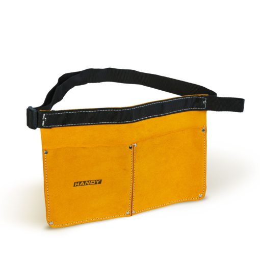 Bőr szerszámtartó öv - 35 x 20 cm - 2 zseb