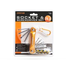 Csavar és dugókulcs készlet - praktikus, kompakt