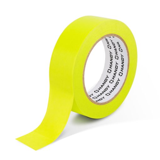 Maszkolószalag - vízbázisú - 50 m x 24 mm - sárgászöld - autóipari, hőálló