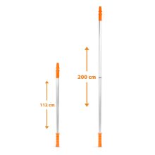 Teleszkópos nyél festőhengerhez - 112 - 200 cm