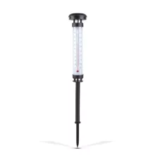Szolár kerti hőmérő - hidegfehér LED - 6,3 x 44,5 cm