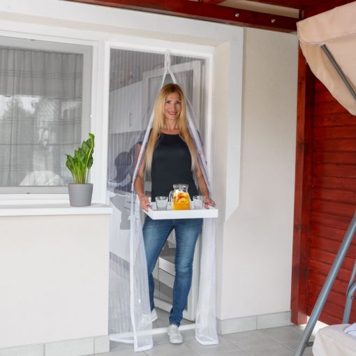 Szúnyogháló függöny ajtóra - mágneses - 100 x 210 cm - Fiú + Lány