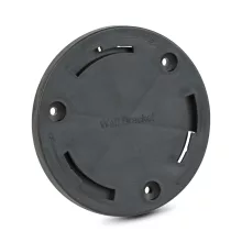 LED-es leszúrható / fali szolár lámpa - kör alakú - SMD LED - hidegfehér - 12 cm