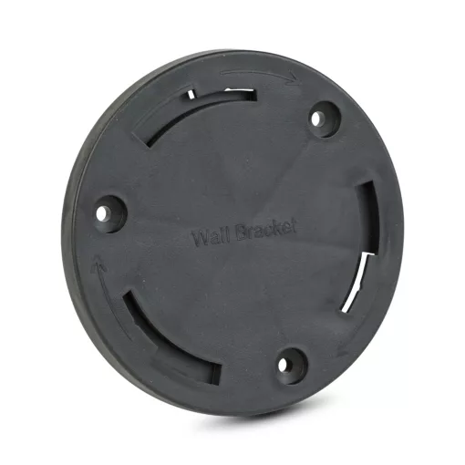 LED-es leszúrható / fali szolár lámpa - kör alakú - SMD LED - hidegfehér - 12 cm