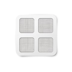   Szúnyogháló javítófolt - 10 x 10 cm - szürke - 4 db / csomag