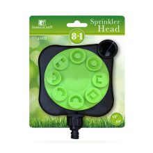 8 az 1-ben leszúrható öntözőfej - műanyag - 20 x 14,5 x 5 cm