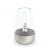   Szolár lámpa - gyertya - lángeffekt - 1 melegfehér LED - 6 x 9 cm