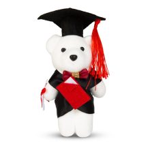 Ajándék - Diplomás maci - 13 cm