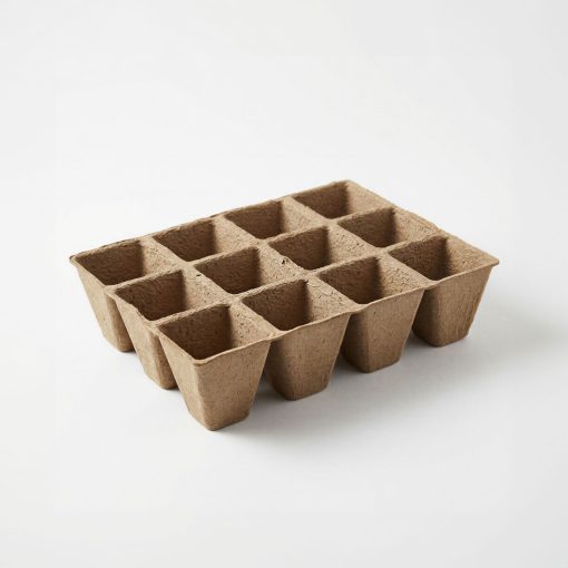 Cserepes palántanevelő tálca - 15,2 x 11,5 x 4,3 cm - 4 db / csomag