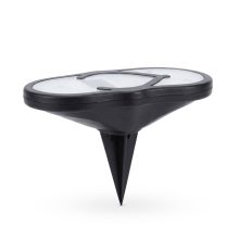 Leszúrható szolár lámpa - strandpapucs - hidegfehér - 12,7 x 8,5 cm