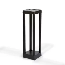 Leszúrható szolár lámpa - 1 melegfehér SMD LED - 10,5 x 10,5 x 46 cm