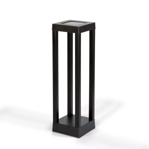 Leszúrható szolár lámpa - 1 melegfehér SMD LED - 10,5 x 10,5 x 46 cm