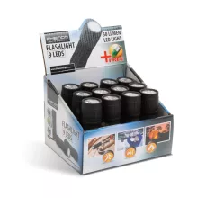 LED-es elemlámpa - 9 LED - 9,7 cm