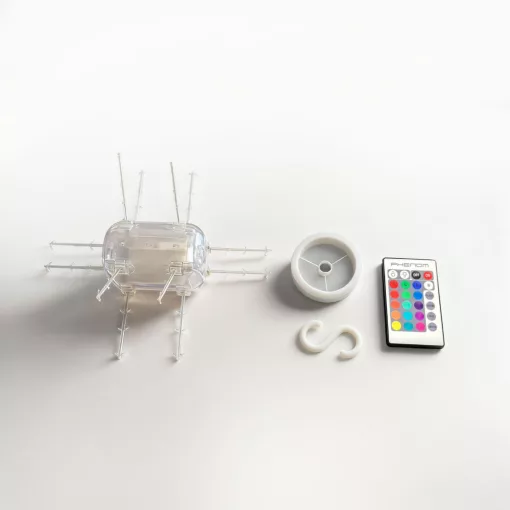 Varázs felhő lámpa - 16 RGB LED - 3 x AAA - 25 x 20 x 15 cm