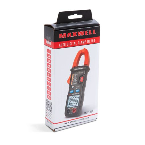 Digitális lakatfogó - AC 600A, automata funkcióváltással