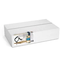 Monitor&TV tartókonzol - dupla karos, teleszkópos - asztallapra rögzíthető - 45 cm, 32"