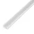   LED aluminium profil sín - 2000 x 17 x 8 mm - U profil - fehér