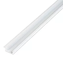 LED aluminium profil sín - 2000 x 23(17) x 8 mm - süllyeszthető U profil - fehér