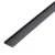  LED aluminium profil takaró búra - fekete - 2000 mm (41011A2-höz)