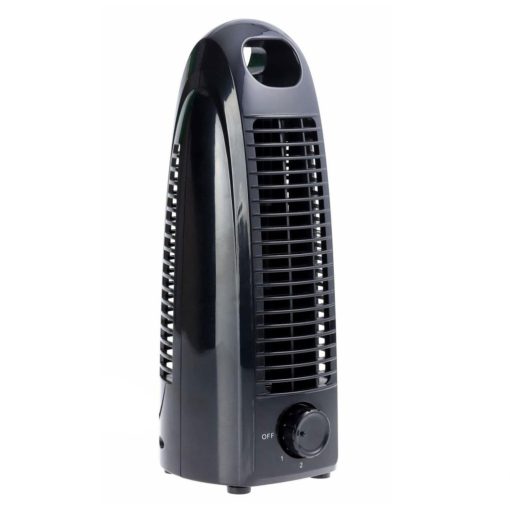 Opus 2 mini asztali ventilátor - 220-240V AC - 100 x 116 x 275 mm - fekete