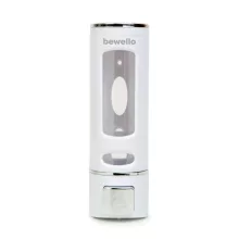 Szappanadagoló - kézzel működtethető - 400 ml - fali - fehér