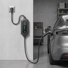 Elektromos autó töltőállomás táskával - EVSE Type2 - 5 m - max. 3,5 kW - 1 x 16A - 110-240V AC