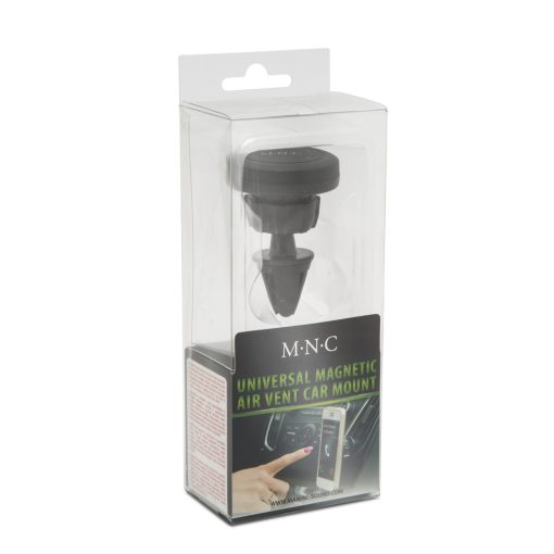 Autós tartó szellőzőrácsra - mágneses - forgatható