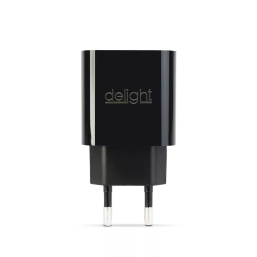 Adapter - Type-C - gyorstöltő, PD20W - fekete