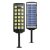   Szolár fali reflektor - 520 SMD LED - 3000 lm - 20W - 4500 mAh - IP65