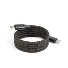 Adatkábel - Type-C / Type-C - mágneses - fekete - 1m - 3A - 60W