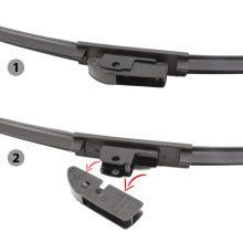 Ablaktörlő 20"/50 cm - 10 db adapterrel