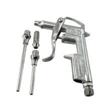 Légfúvó pisztoly - pneumatikkus - cserélhető fúvókákkal - 16/50/80 mm - 1/4"