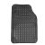   Univerzális autós gumiszőnyeg szett - 68 x 44 cm, 44 x 34 cm - PVC - fekete