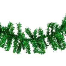 Fenyő girland - sötét zöld - 270 cm - PVC