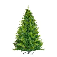 Műfenyő - 210 cm - 3D lucfenyő - PE / PVC