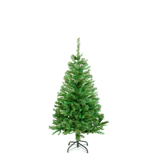 Műfenyő - 120 cm - 3D lucfenyő - kétszínű - PVC