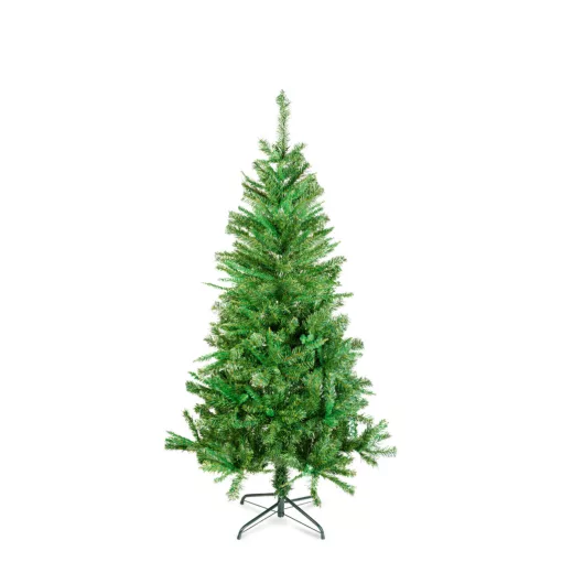 Műfenyő - 150 cm - 3D lucfenyő - kétszínű - PVC
